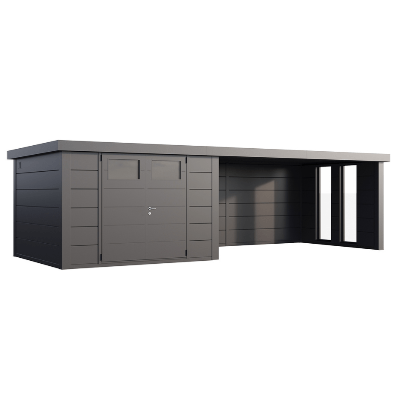 Telluria Classico 3330 Metal Garden Lounge Extra Large Right with windows