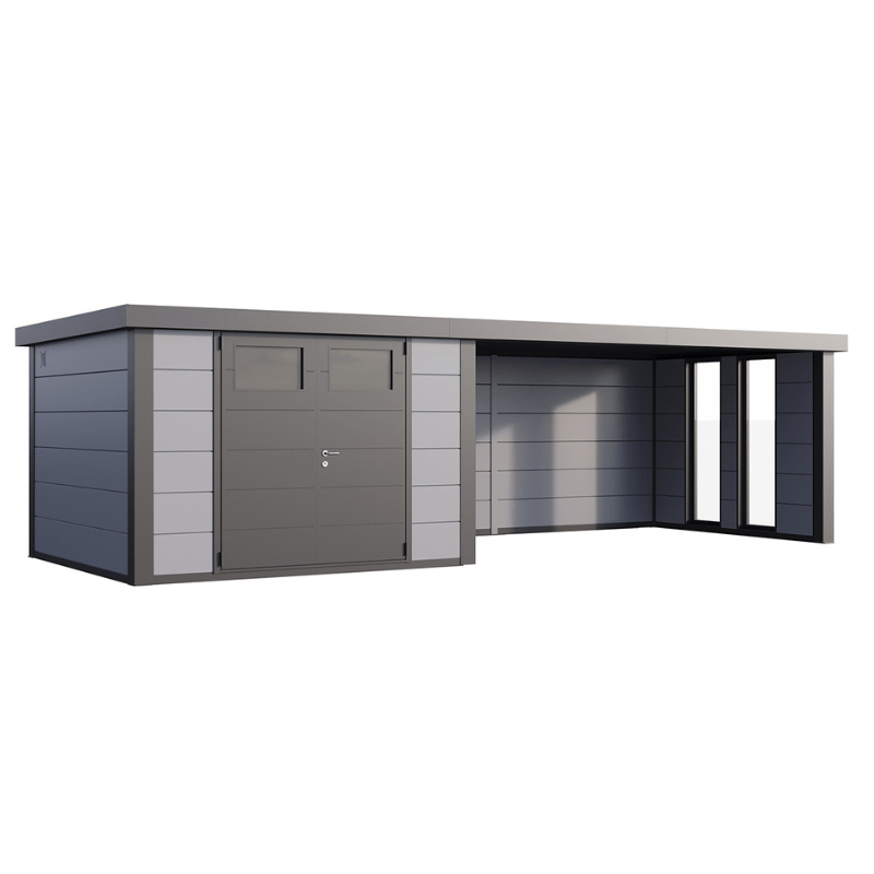 Telluria Classico 3330 Metal Garden Lounge Extra Large With Windows Right 