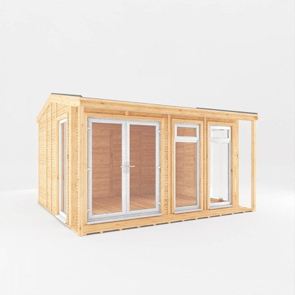 Mercia Thoresby 4x3m Insulated Garden Room – UPVC Double Glazed Home Office, Gym & Studio - Vendra Outdoors