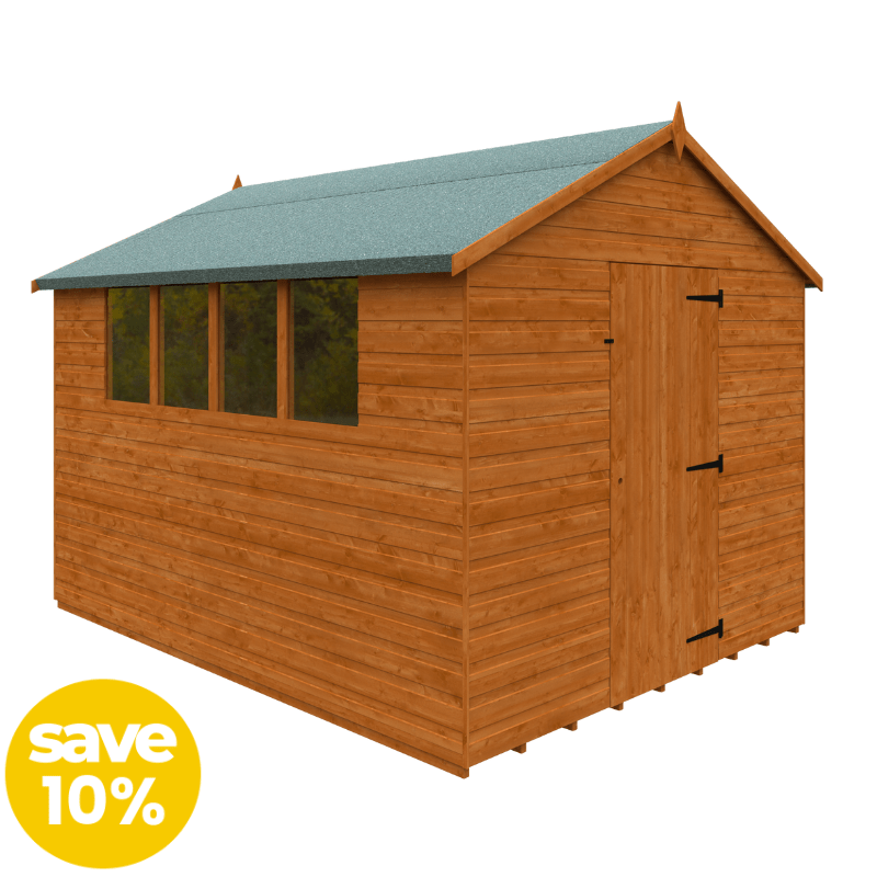 WoodlandsLargeSuperApexShed10_DiscountLable
