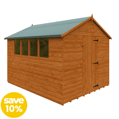 WoodlandsLargeSuperApexShed10_DiscountLable
