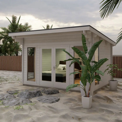 Lake Cabins Coastal Flatpack 4m x 3m Treated (Demo purpose only) - Vendra Outdoors