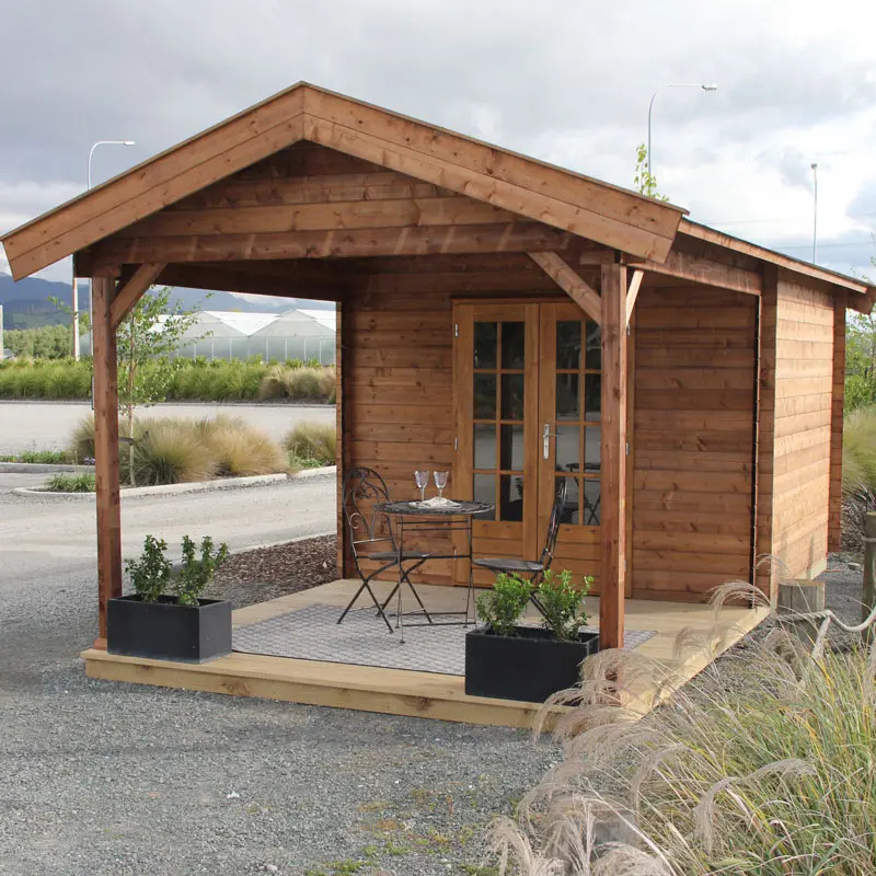 Lake Cabins Star Cabin Canopy Flatpack 3m x 3m Treated (Demo purpose only) - Vendra Outdoors